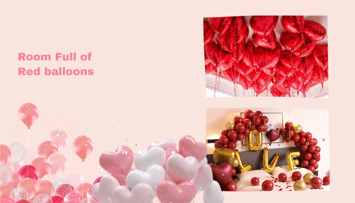 Room Full of Red Balloons