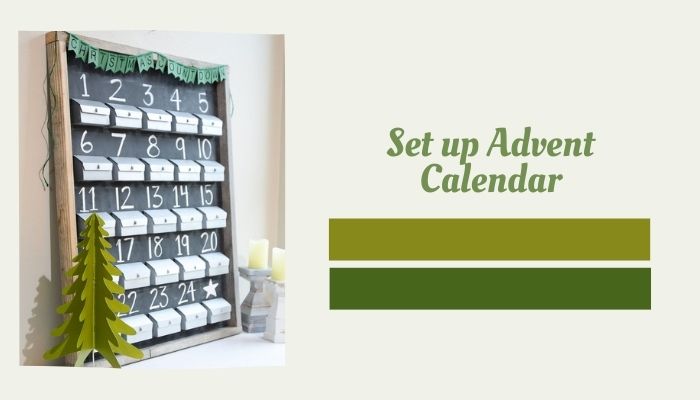 Set up Advent Calendar
