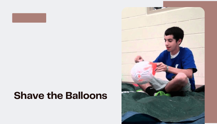 Shave the Balloons
