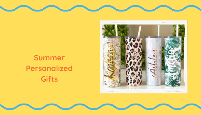 Summer Personalized Gifts