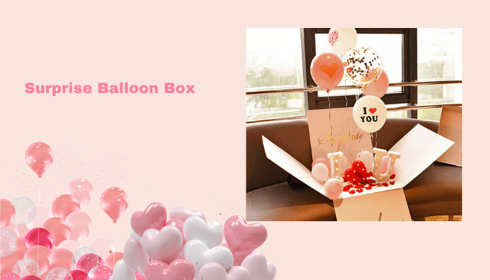Surprise Balloon Box