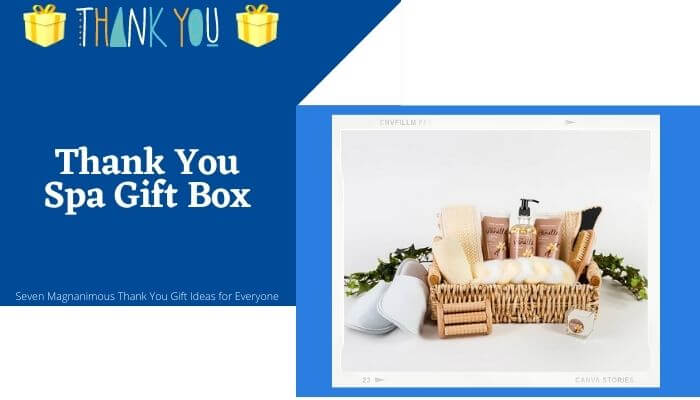 Thank You Spa Gift Box