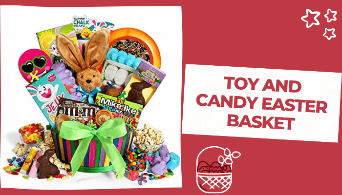 Toy and Candy Easter Basket