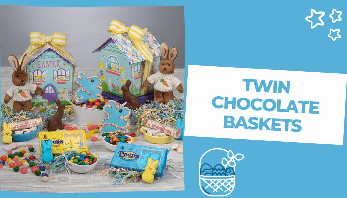 Twin Chocolate Baskets