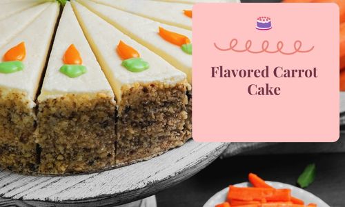Flavored Carrot Cake