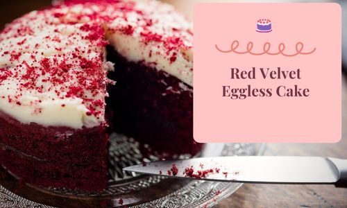 Red Velvet Eggless Cake
