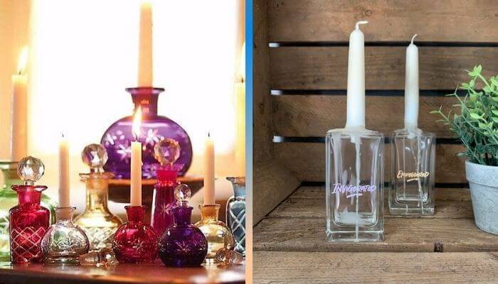 Use as Candle Holders