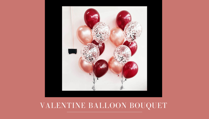Valentine Balloon Bouquet