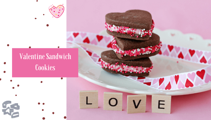 Valentine Sandwich Cookies