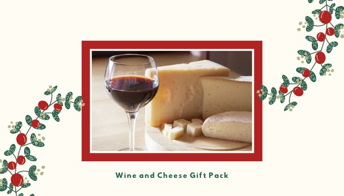 Wine and Cheese Gift Pack