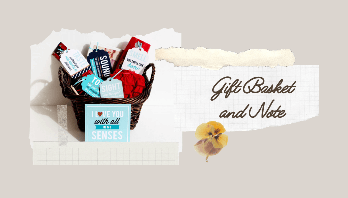 Gift Basket and Special Note