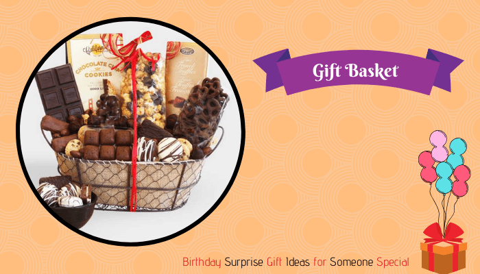Gift Basket filled with Yummy Goodies