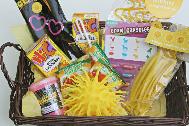 Glow in Dark Gift Basket Glow in Dark Gift Basket