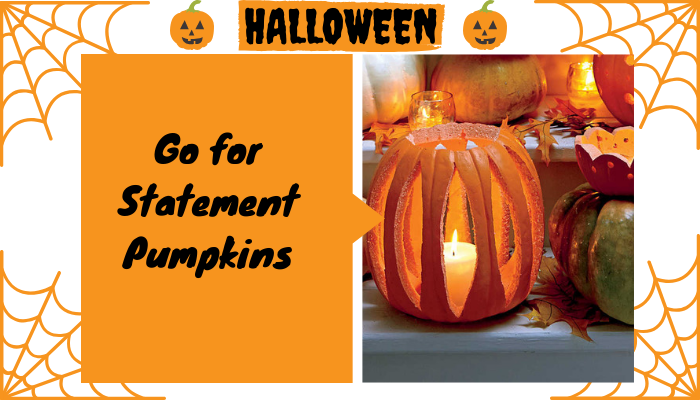 Go for statement pumpkins