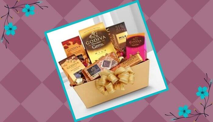 Godiva Milk Chocolate Expressions Gift Basket