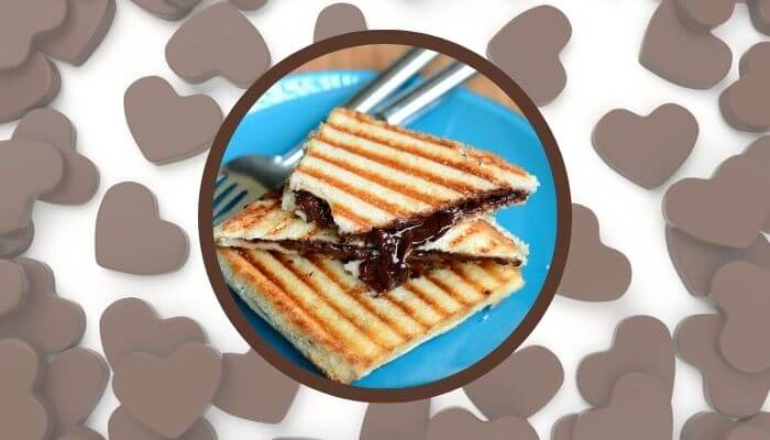 Grilled Chocolate Sandwiches