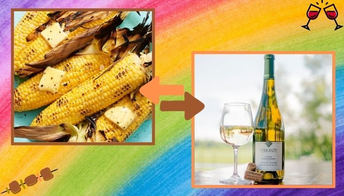 Grilled Corn with Chardonnay