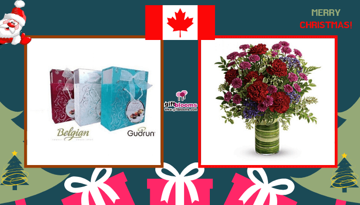 Gudrun Belgian Chocolate BOX + Vivid Love Bouquet