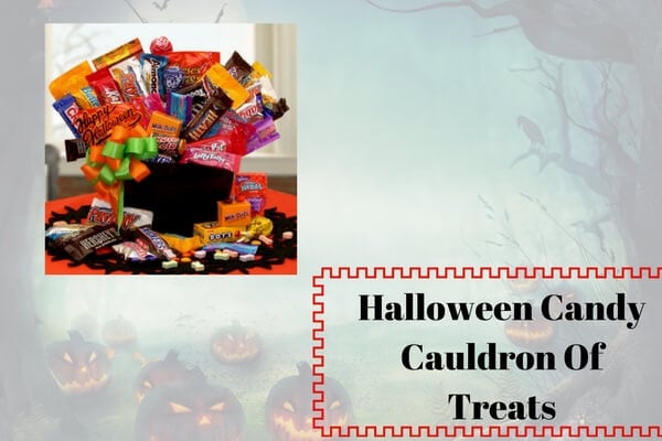 Halloween Candy Cauldron of Treats