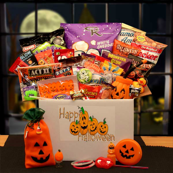 Halloween Candy Treat Basket