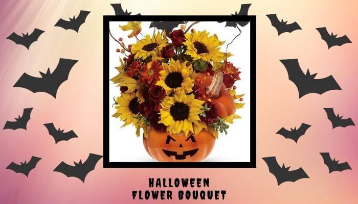 Halloween Flower Bouquet