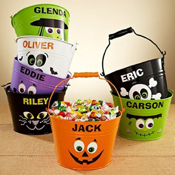 Halloween Tin Baskets