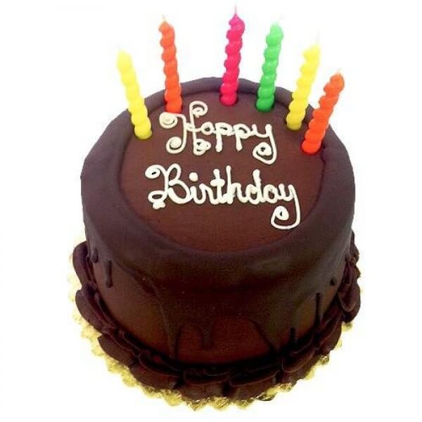 Happy Birthday Chocolate Layer Cake