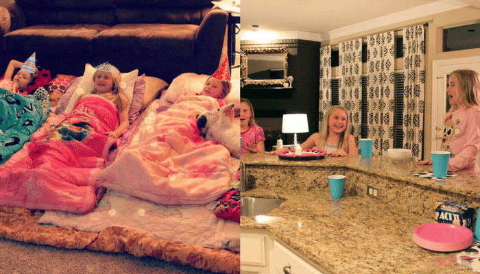 Have a Surprise Sleepover Party the Night