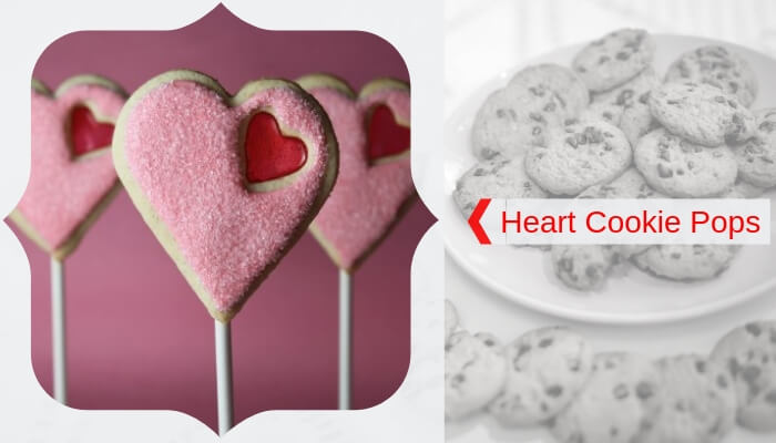 Heart Cookie Pops