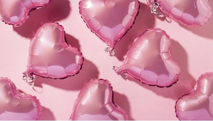 Heart Shape Foil Balloons