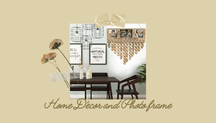 Home Décor and Photo Frame