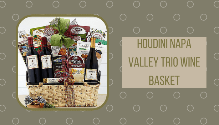 Houdini Napa Valley Trio Wine Basket