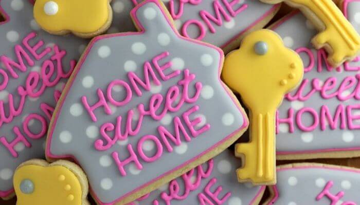 House Warming Sugar Cookies