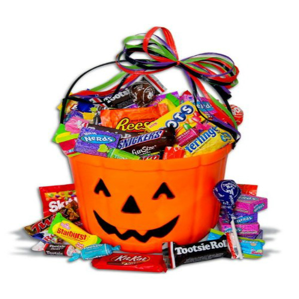How To Make A Theme Faced Halloween Candy Bouquet