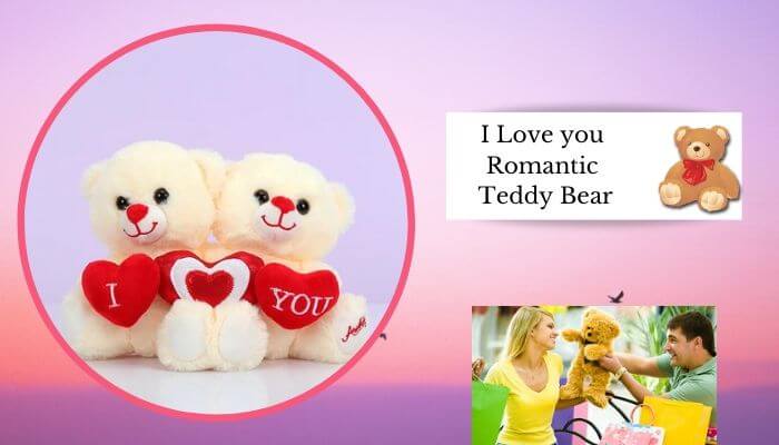 I love you Romantic Teddy Bear
