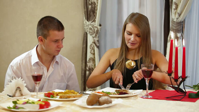 Instead of restaurant Dinner
