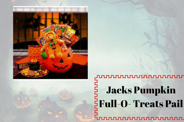 Jacks Pumpkin Full-O-Treats Pail