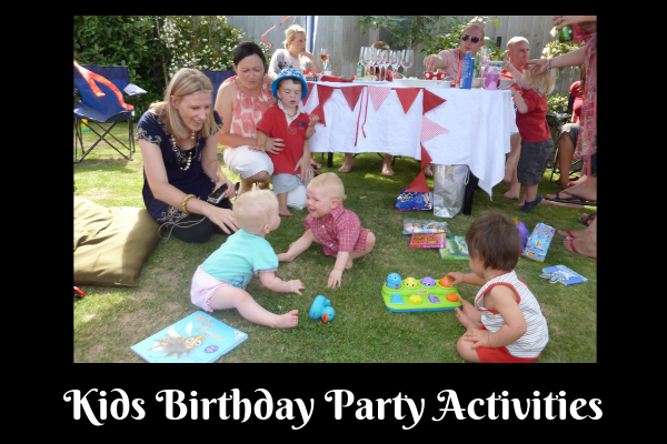 Kids birthday party activities
