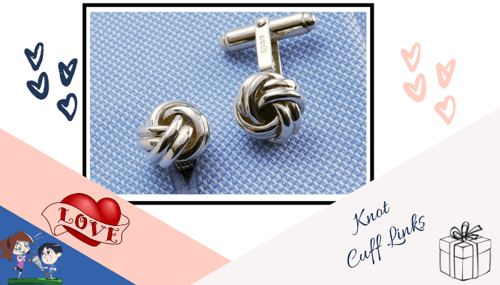Knot Cuff Links Gift