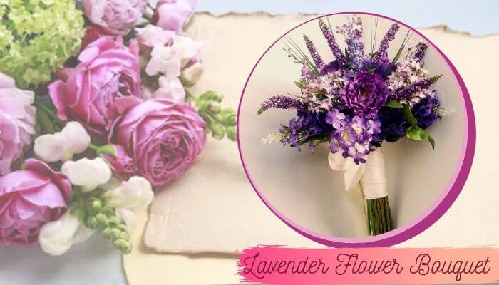Lavender Flower Bouquet
