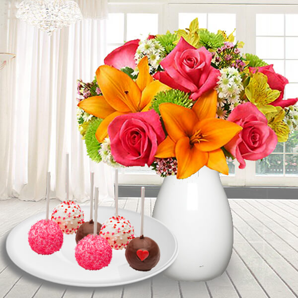 Lets Celebrate With Belgian Truffle Cake Pops