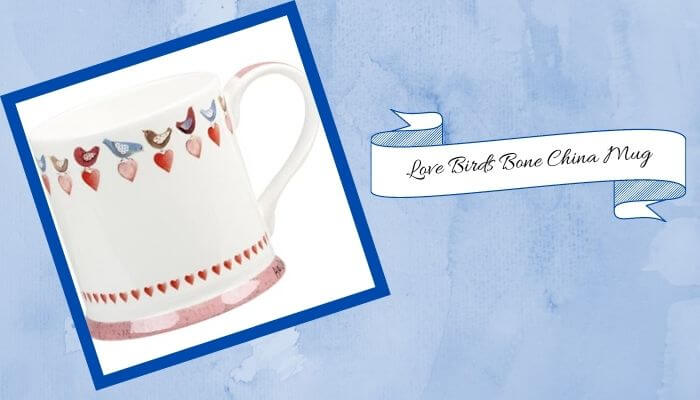 Love Birds Bone China Mug