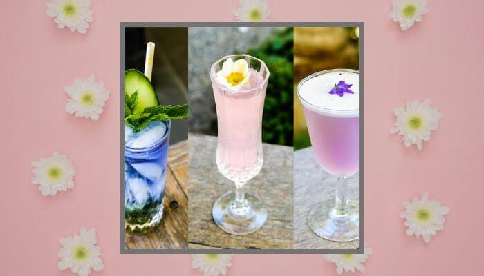 Make Flower Cocktails