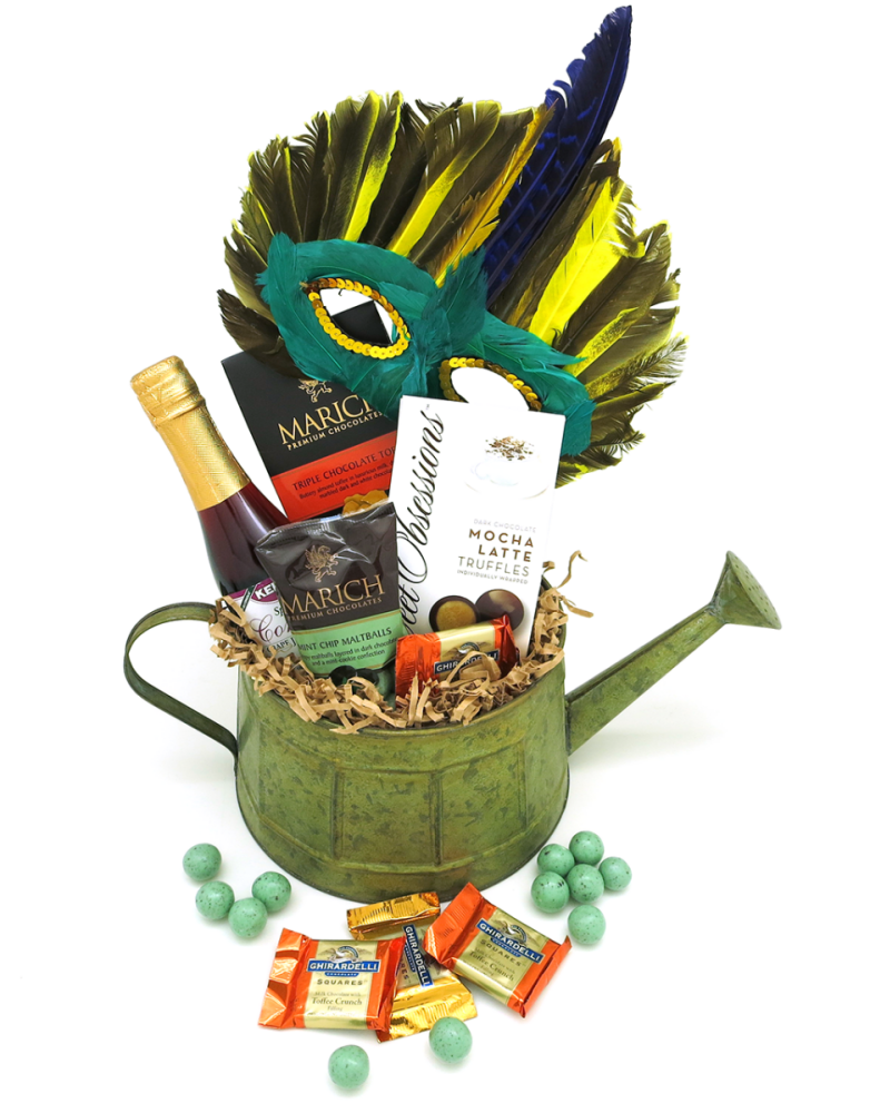 Masquerade Theme Gift Basket Masquerade Theme Gift Basket