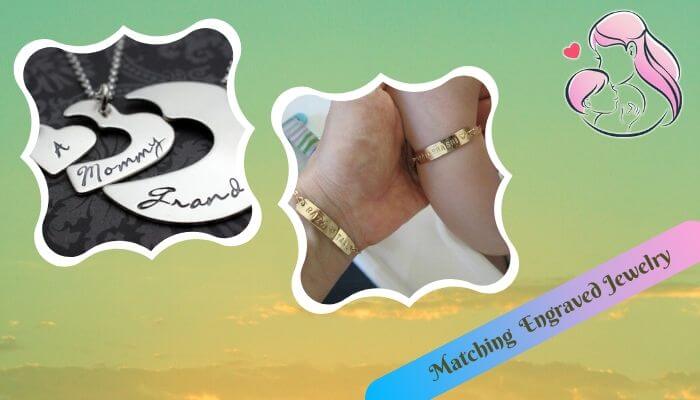 Matching Personalized Engraved Jewelry