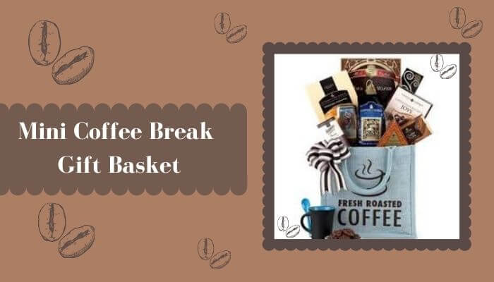 Mini Coffee Break Gift Basket