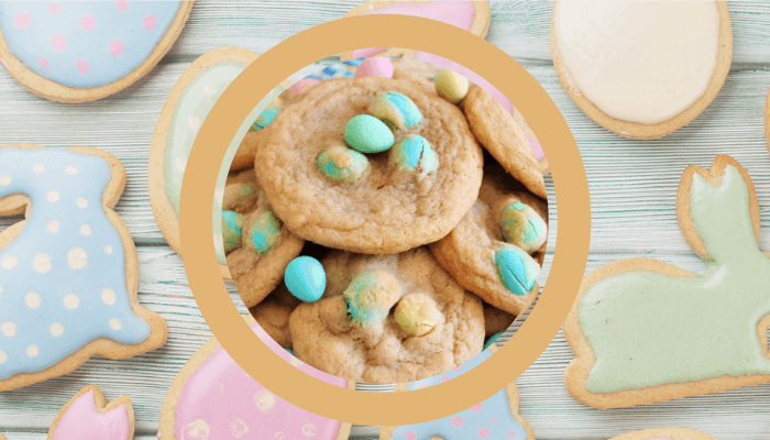 Mini Easter egg Cookies