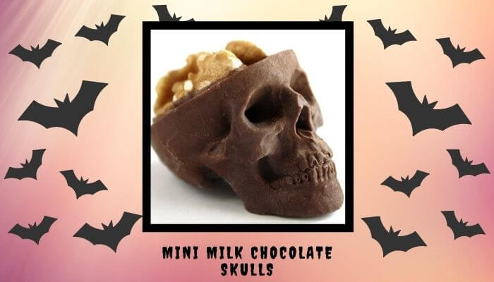 Mini Milk Chocolate Skulls