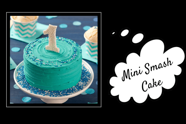 Mini Smash Cake