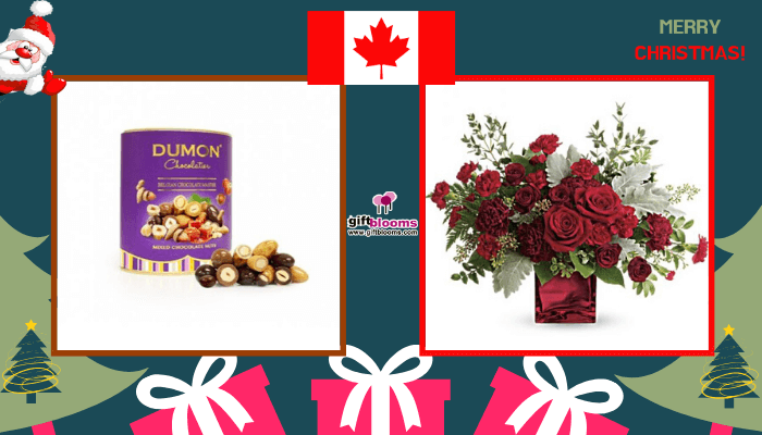Mixed Chocolate Nuts + Rich in Love Bouquet